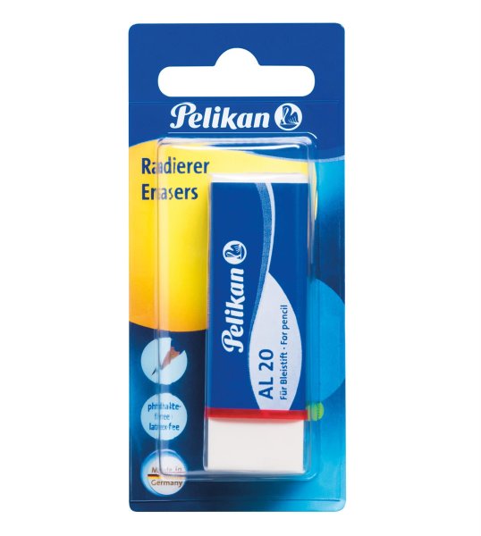 Pelikan Radierer AL20/B Blister