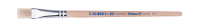Pelikan Borstenpinsel 613 F, Gr. 20, unlackierter Holzstiel