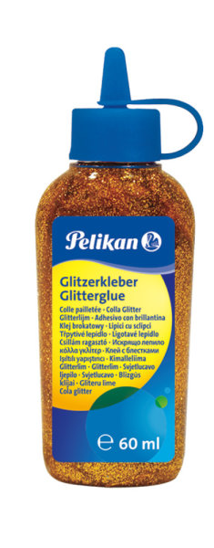 Pelikan Glitzerkleber 60ml Flasche gold