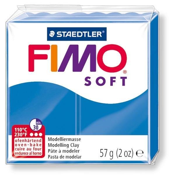 FIMO SOFT modelovacia hmota, tvrdnúca v rúre, 57 g - pacifická modrá