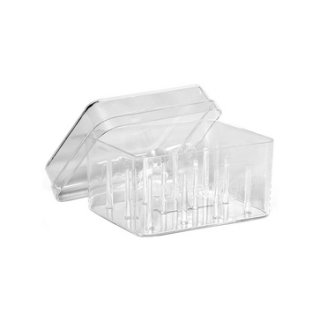 G&uuml;termann N&auml;hfaden-Box, f&uuml;r 12 Spulen, transparent