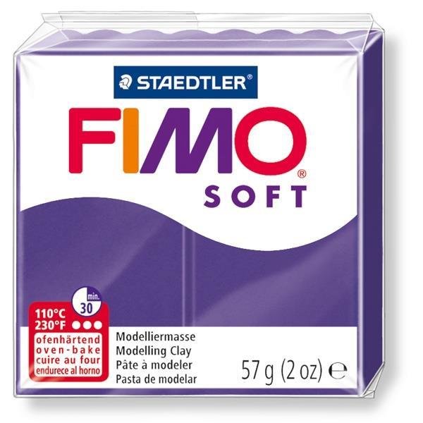 FIMO SOFT Modelliermasse, ofenhärtend, pflaume, 57 g