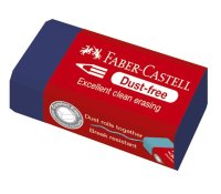 Faber-Castell Radierer Dust-Free blau