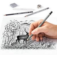 STAEDTLER Charcoal Design Journey súprava na kreslenie / uhľová súprava