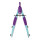 ARISTO TopLine Schnellverstellzirkel hellblau/violett (AR55776-19)