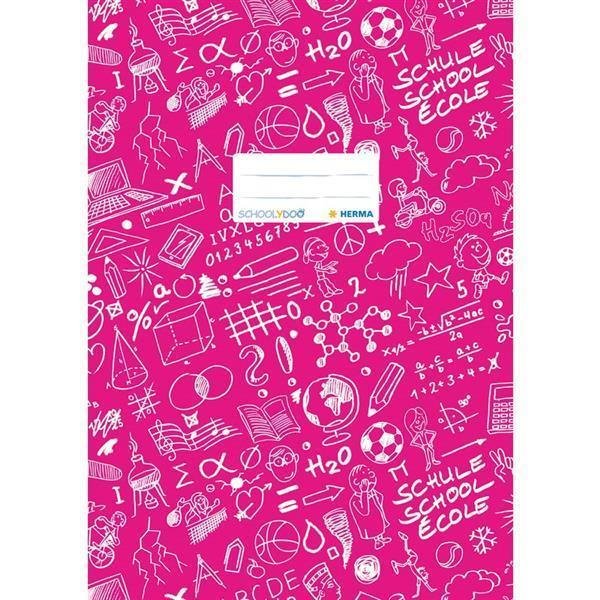 HERMA Heftschoner "Schoolydoo", DIN A4, aus PP, pink