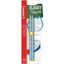 Schmaler Dreikant-Bleistift für Linkshänder - STABILO EASYgraph S - 2er Pack - Härtegrad HB