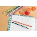 Schmaler Dreikant-Bleistift für Linkshänder - STABILO EASYgraph S - 2er Pack - Härtegrad HB