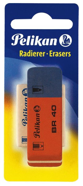 Pelikan Radierer 2er- Set (BR40 + WS30)