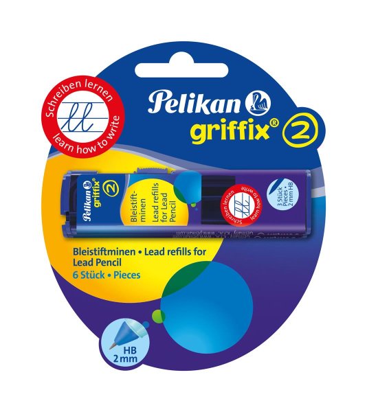 Pelikan griffix Bleistift-Minen, auf Blisterkarte 2x3er