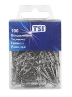 TSI Büroklammern verzinkt 26mm 100 Stück