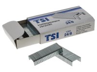 TSI Heftklammern 24/6 verzinkt 1000er Box