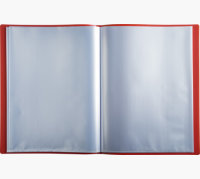 EXACOMPTA Sichtbuch, DIN A4, PP, 10 Hüllen, rot