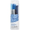 COPIC Marker ciao, 4er Set &quot;Doodle Pack Blue&quot;
