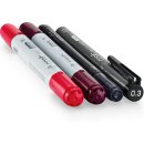 COPIC Marker ciao, 4er Set &quot;Doodle Pack Red&quot;