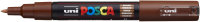 POSCA Acryl Marker PC-1MC Feine Spitze 0,7 - 1,0mm, braun