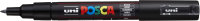 POSCA Acryl Marker PC-1MC Feine Spitze 0,7 - 1,0mm, schwarz