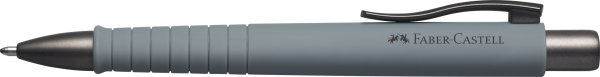 FABER-CASTELL Druckkugelschreiber POLY BALL XB, stone grey