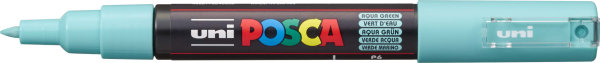 POSCA Acryl Marker PC-1MC Feine Spitze 0,7 - 1,0mm, aqua grün
