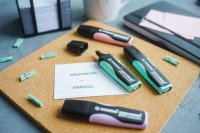 Umweltfreundlicher Textmarker - STABILO GREEN BOSS Pastel - Einzelstift - zartes Türkis