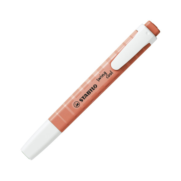 Textmarker - STABILO swing cool Pastel - Einzelstift - Korallrot