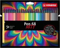 Premium-Filzstift - STABILO Pen 68 - ARTY - 30er Pack -...