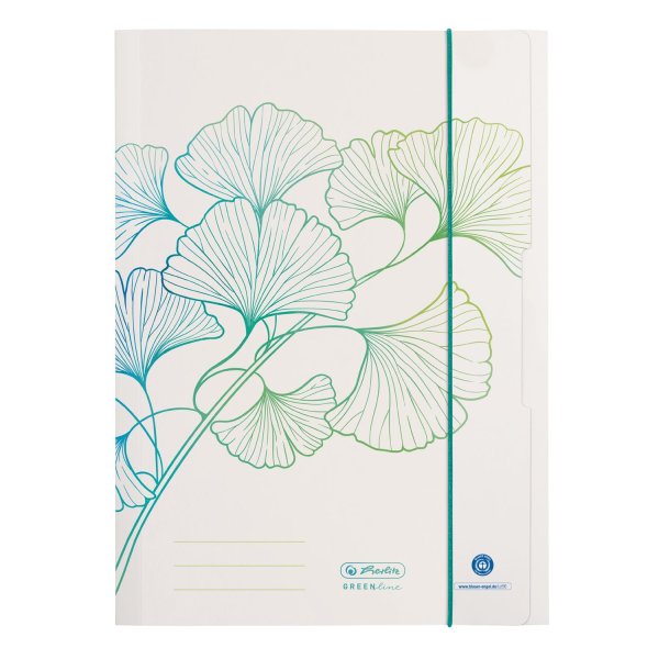 herlitz Sammelmappe GREENline Ginkgo A4