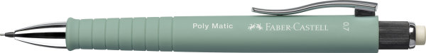 FABER-CASTELL Druckbleistift POLY MATIC 0,7 mintgrün