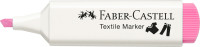 FABER-CASTELL Textilmarker, Keilspitze, babyrosa