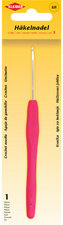 KLEIBER Häkelnadel, Größe 3, Kunststoffgriff, pink
