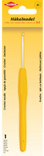 KLEIBER Häkelnadel, Größe 3,5, Kunststoffgriff, gelb
