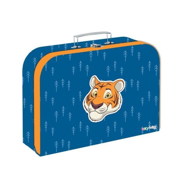 oxybag Detský lamino kufrík - 25 cm - tyger