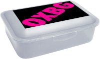oxybag Jausenbox 18 x 12,5 x 7 cm OXY Pink