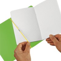 herlitz my.book flex Notizheft A6 40 Blatt kariert...