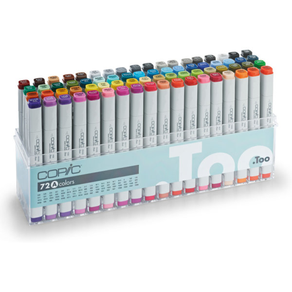 COPIC Profi Marker, 72er Set 1