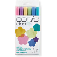 COPIC Marker ciao, 6er Set "Pastels"