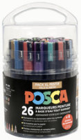 POSCA Acryl Marker "Pack XL Festif", 26er Set
