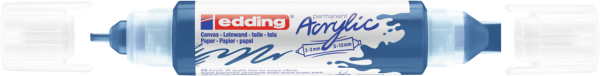 edding 5400 Acryl 3D Double Liner enzianblau