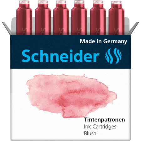 Schneider Tintenpatrone Blush Packung 6 Stück