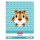 herlitz Collegeblock "Cute Animals Tiger", DIN A4, liniert