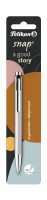 Pelikan Kugelschreiber K10 Snap Metallic Silber