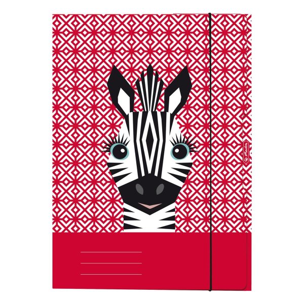 herlitz Zeichnungsmappe "Cute Animals Zebra", DIN A4