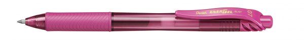 Pentel Liquid Gel-Tintenroller EnerGel-X BL107, pink - Schnelltrocknender Gelschreiber