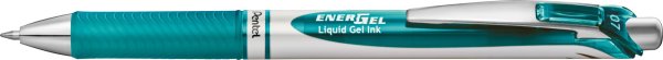 Pentel Liquid Gel-Tintenroller EnerGel BL77, türkis - Hochwertiger Gelschreiber