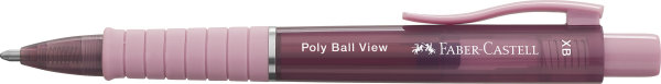 FABER-CASTELL guličkové pero POLY BALL VIEW - ružové