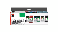 Marabu Sada mramorovacích farieb Easy Marble Starter-Set 6 x 15 ml