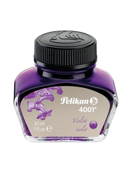 Pelikan Tinte 4001 im Glas, violett, Inhalt: 30 ml