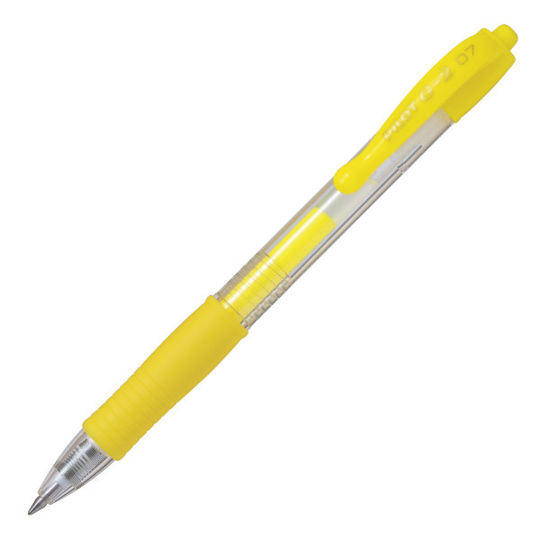 PILOT Gelschreiber G2 07 Neon, neongelb