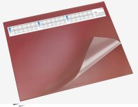 Läufer Schreibunterlage DURELLA DS, 400 x 530 mm, rot