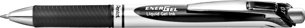 Pentel Liquid Gelový roller EnerGel BL77, čierny - Kvalitné gélové pero s mechanizmom na stlačenie